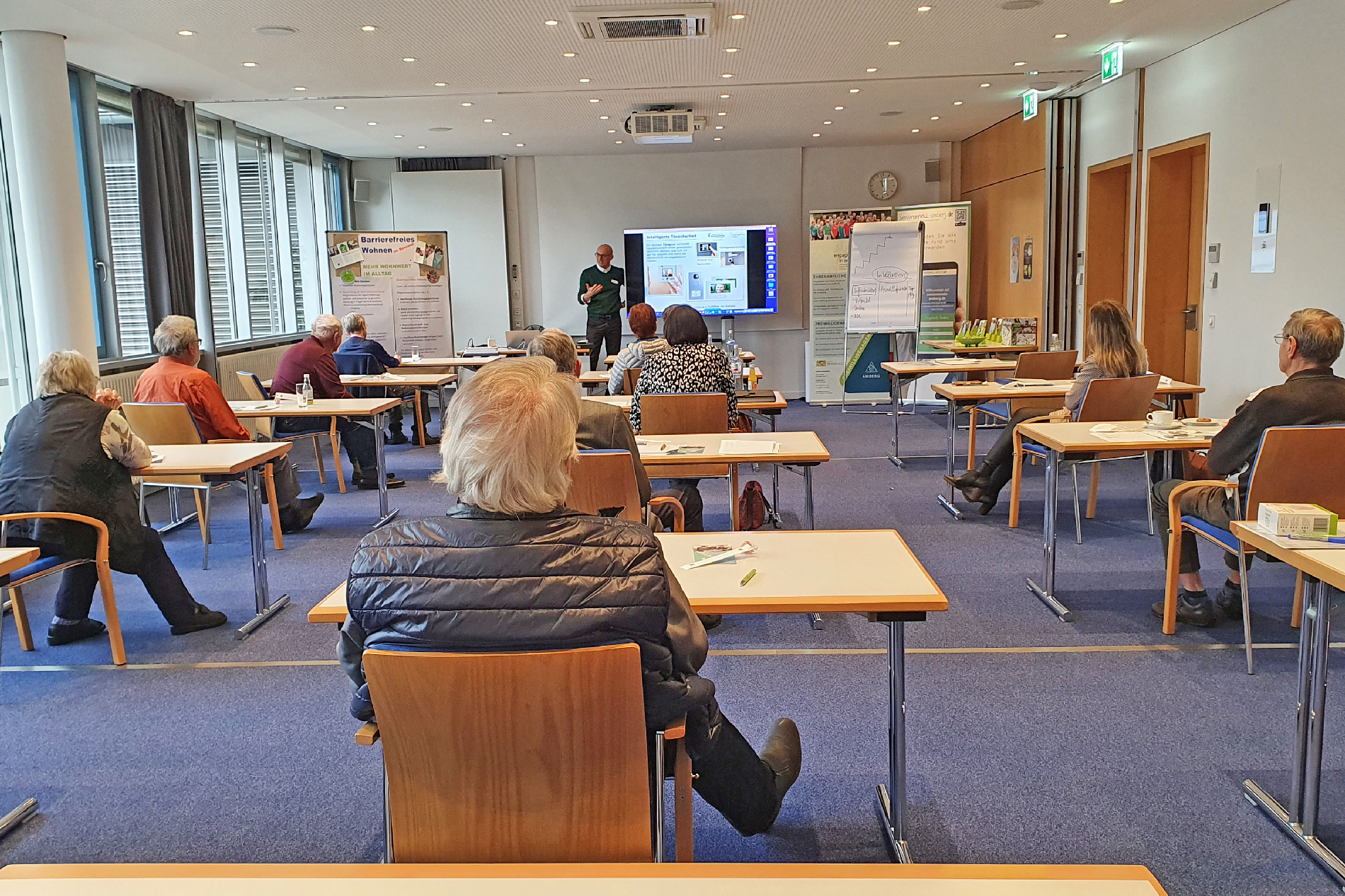 Seminar zum Thema Wohnberatung für die Ehrenamtlichen der Freiwilligenagentur  Foto © Elisabeth Triller, Stadt Amberg