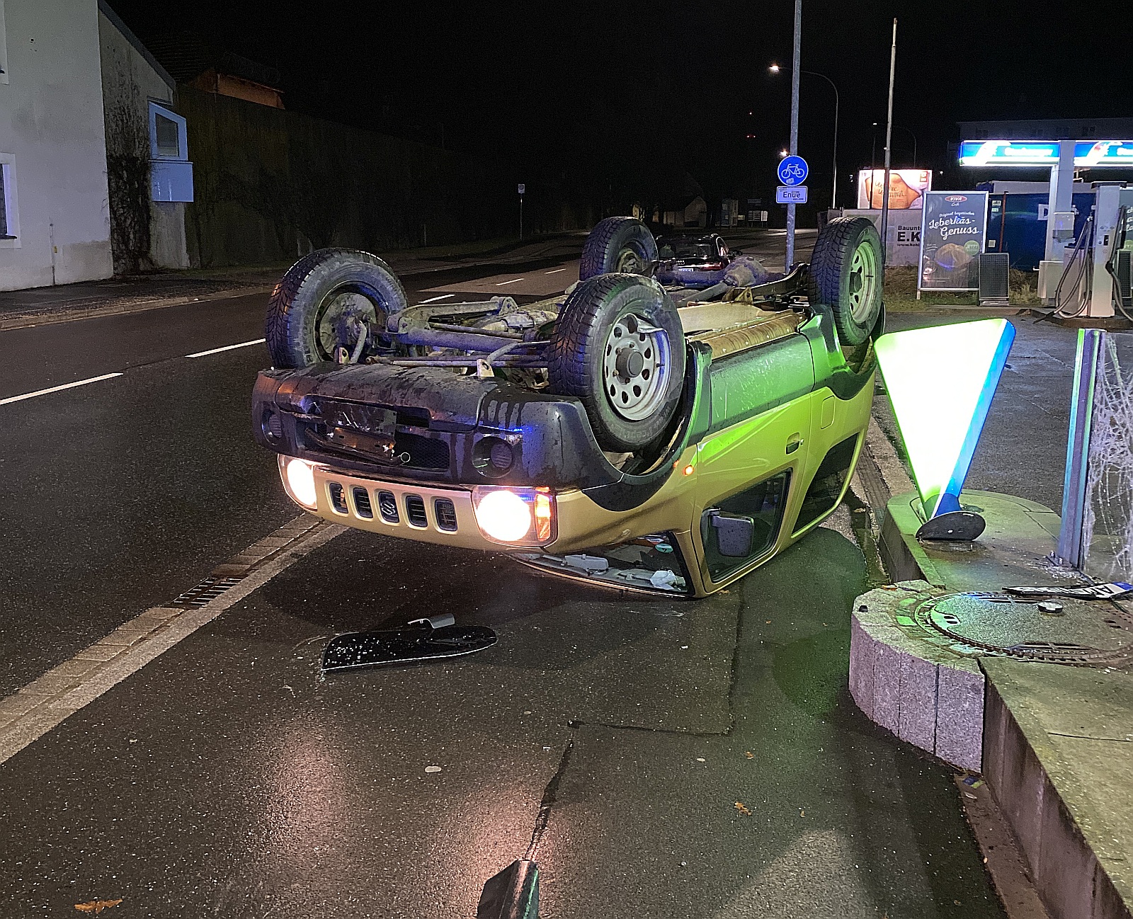 Verkehrsunfall mit Sachschaden in Amberg