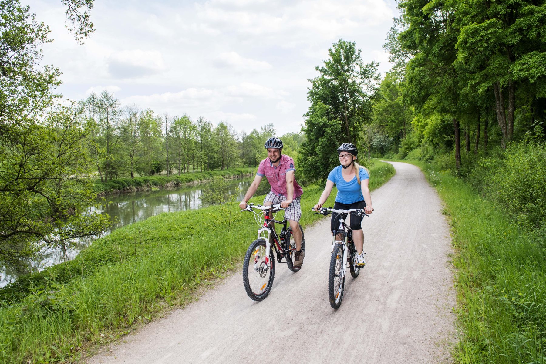 Der Fünf-Flüsse-Radweg ist bei Urlaubern sehr gefragt Foto: Florian Trykowski