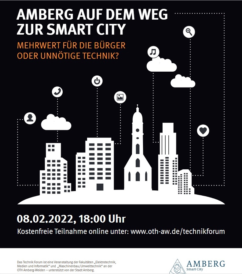Technik Forum der OTH Amberg-Weiden: SmartCity