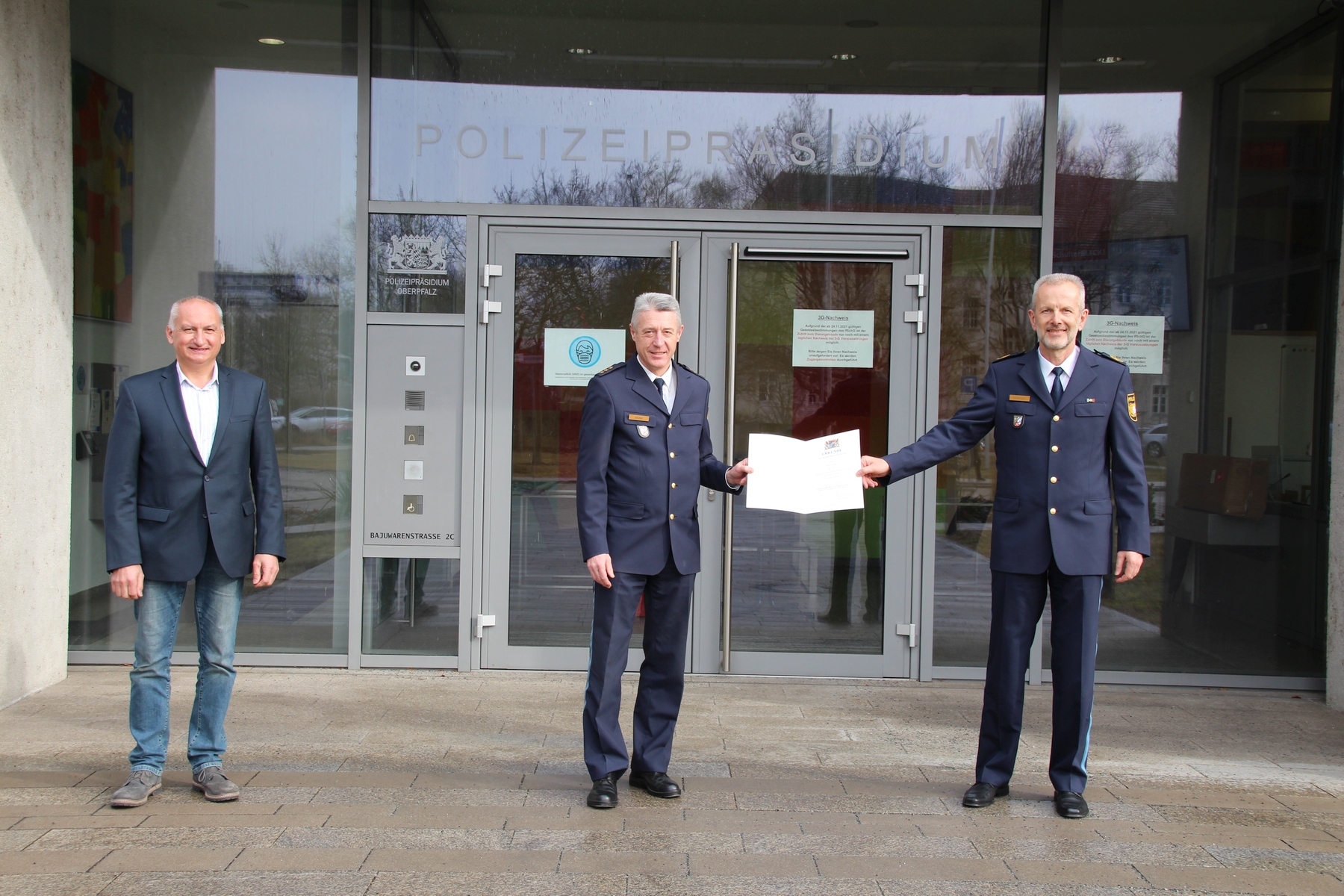 Klaus Müller zum Leitenden Polizeidirektor befördert