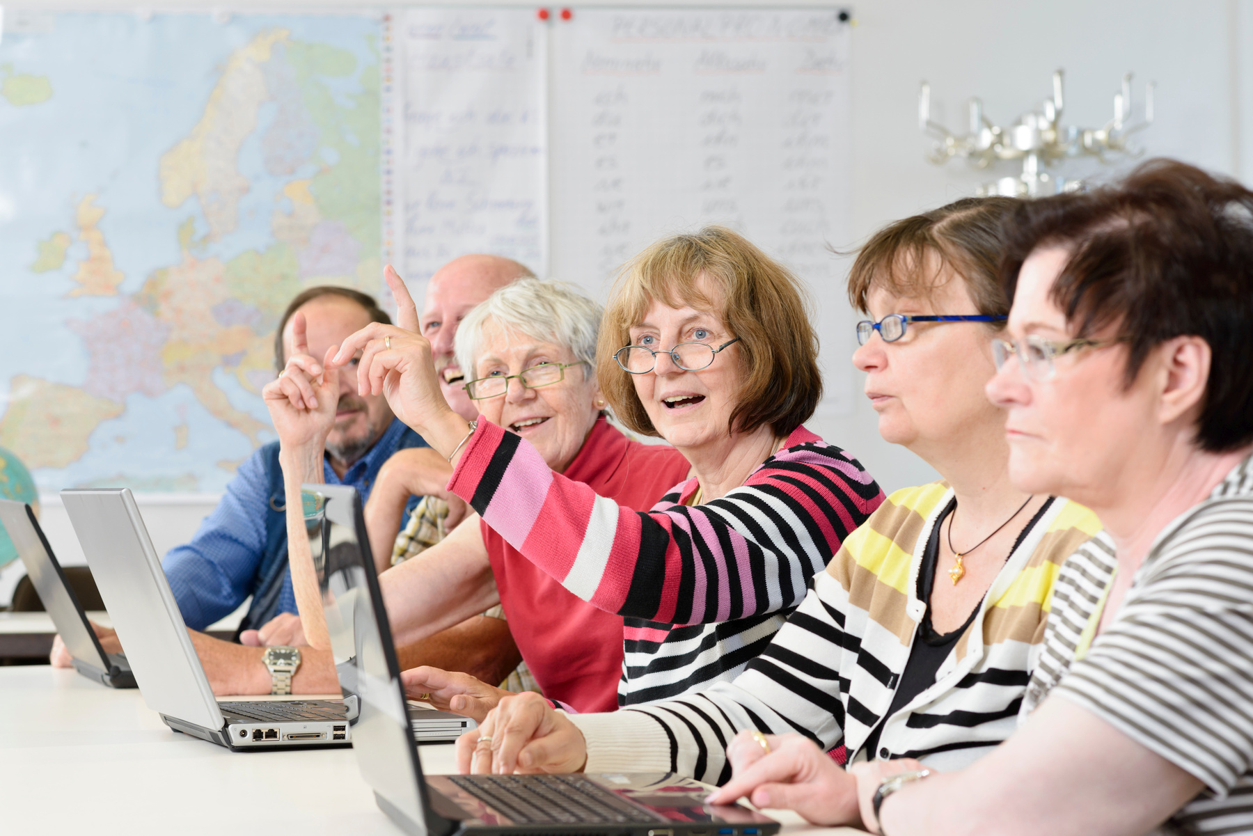 Computerkurs für Senioren Quelle: Stadt Amberg