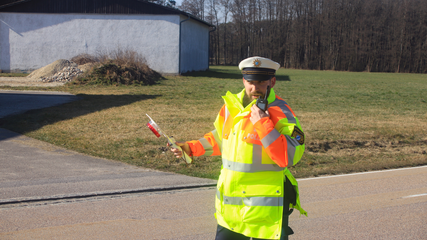 Trotz öffentlicher Bekanntgabe der Blitzer musste die Polizei viele Autofahrer zur Kasse bitten Foto: Pressedienst Wagner