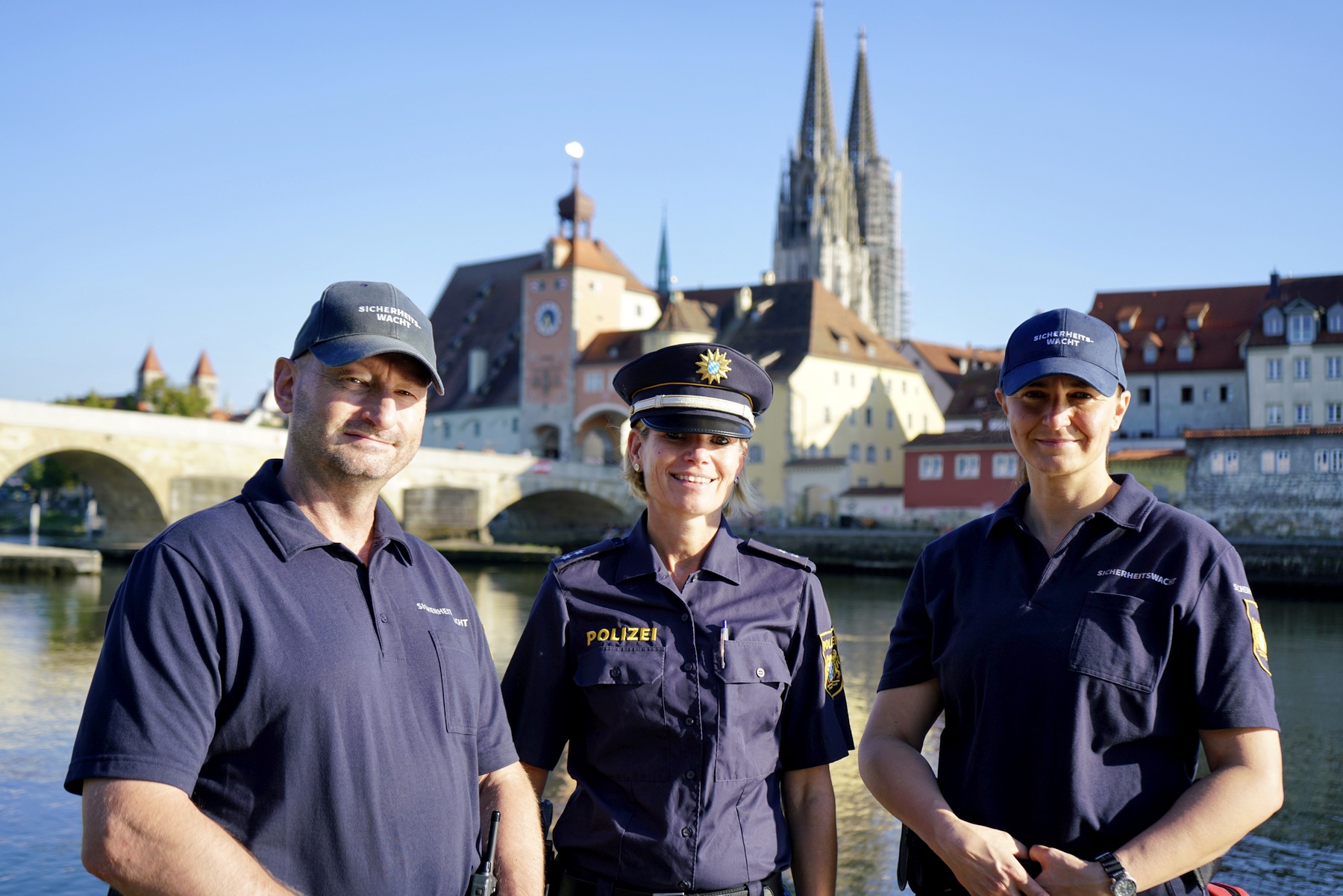 Sicherheitswacht Regensburg Foto: Weingärtner, PP Oberpfalz