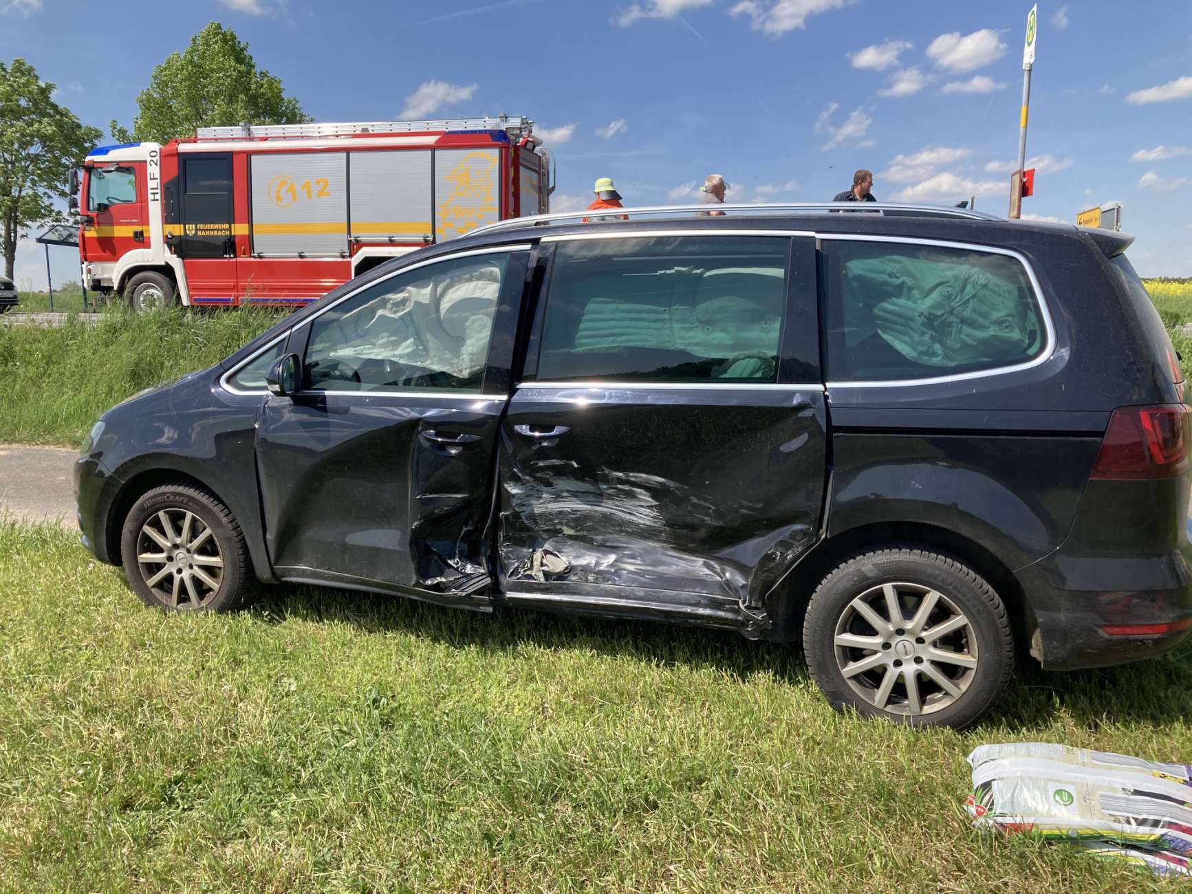 Verkehrsunfall mit 3 verletzten Personen