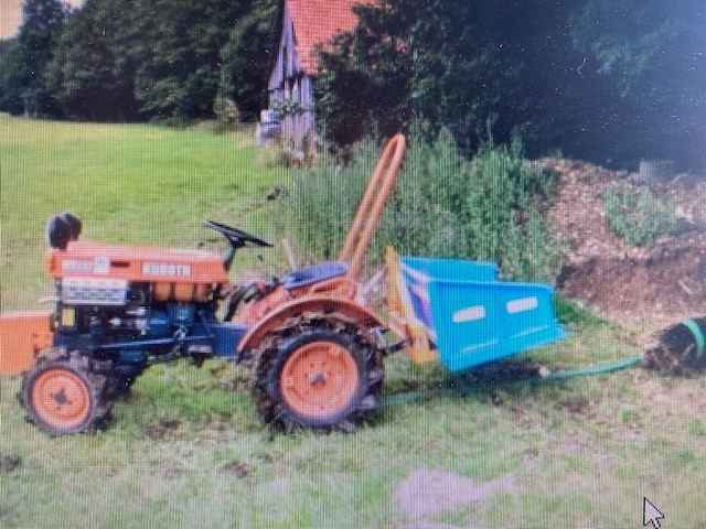 Der kleine Traktor wurde gestohlen Foto: Eigentümer