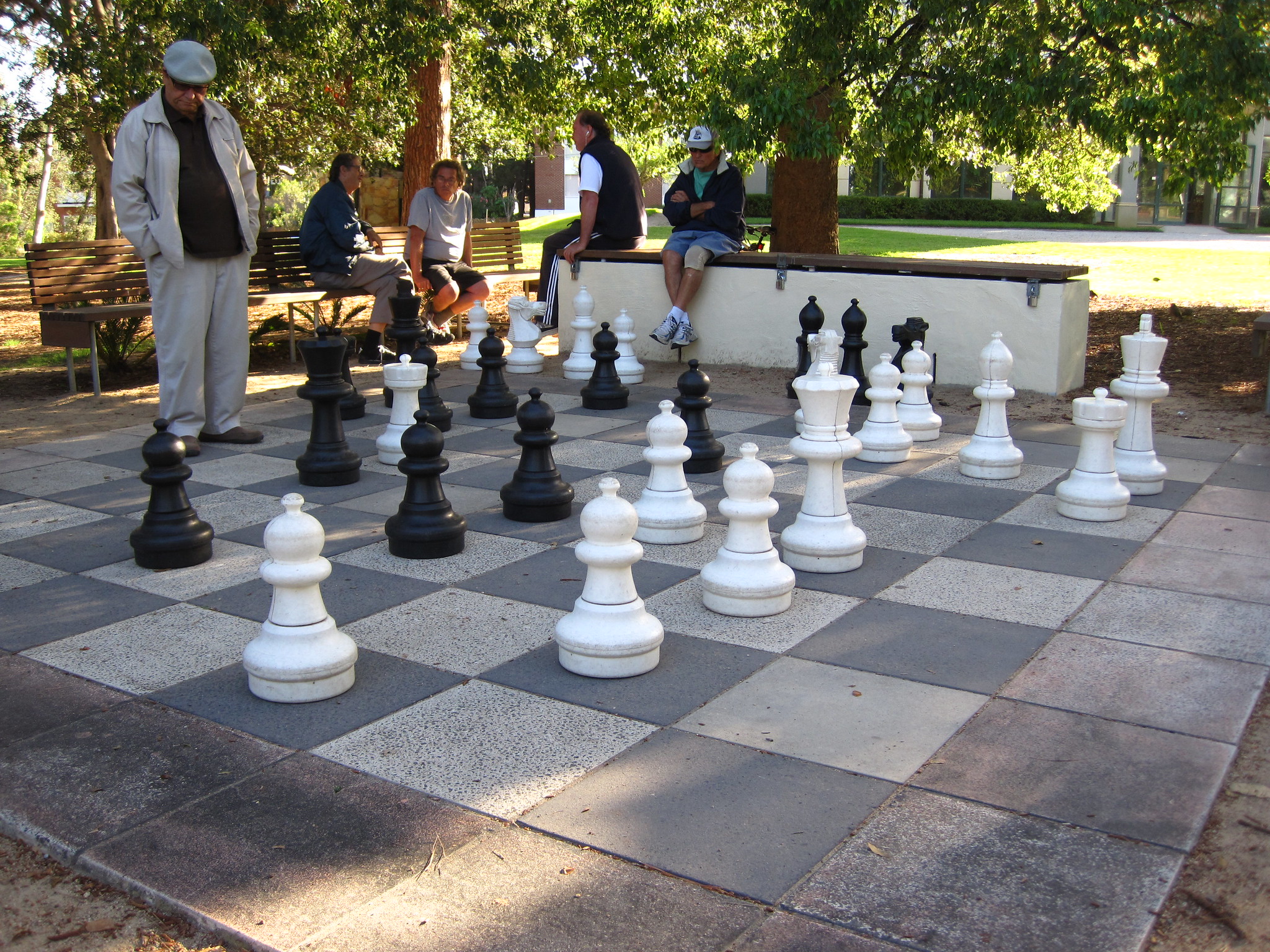 Symbolbild: Schach im Park