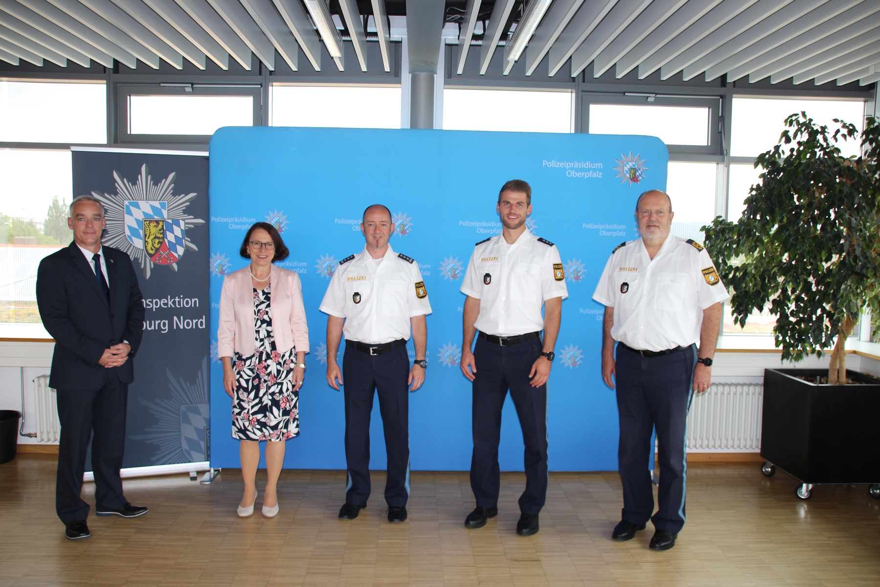 Amtswechsel bei der Polizeiinspektion Regensburg Nord