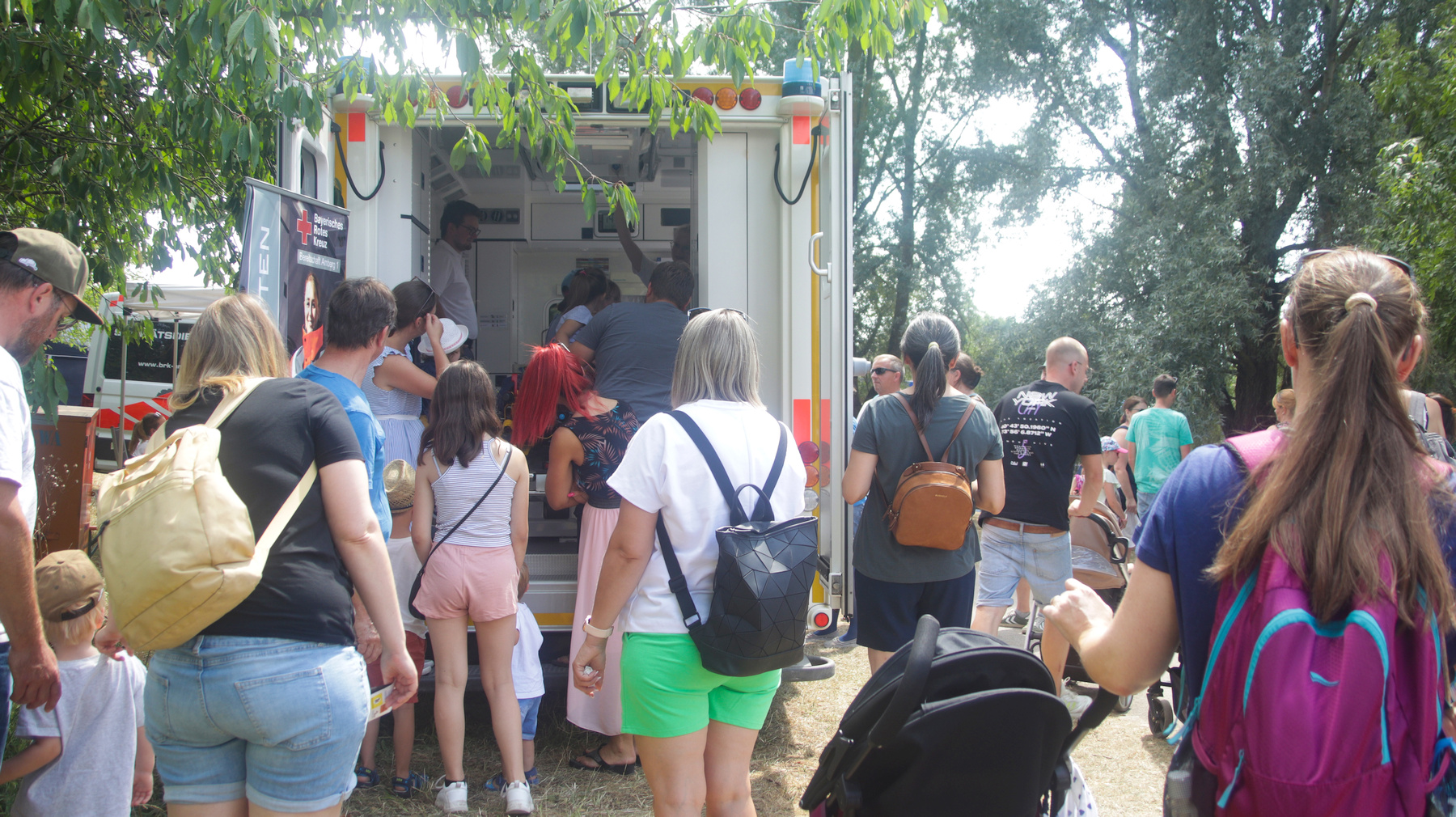 Trotz der Temperaturen war viel los auf dem Amberger Kinderfest Foto: © Pressedienst Wagner