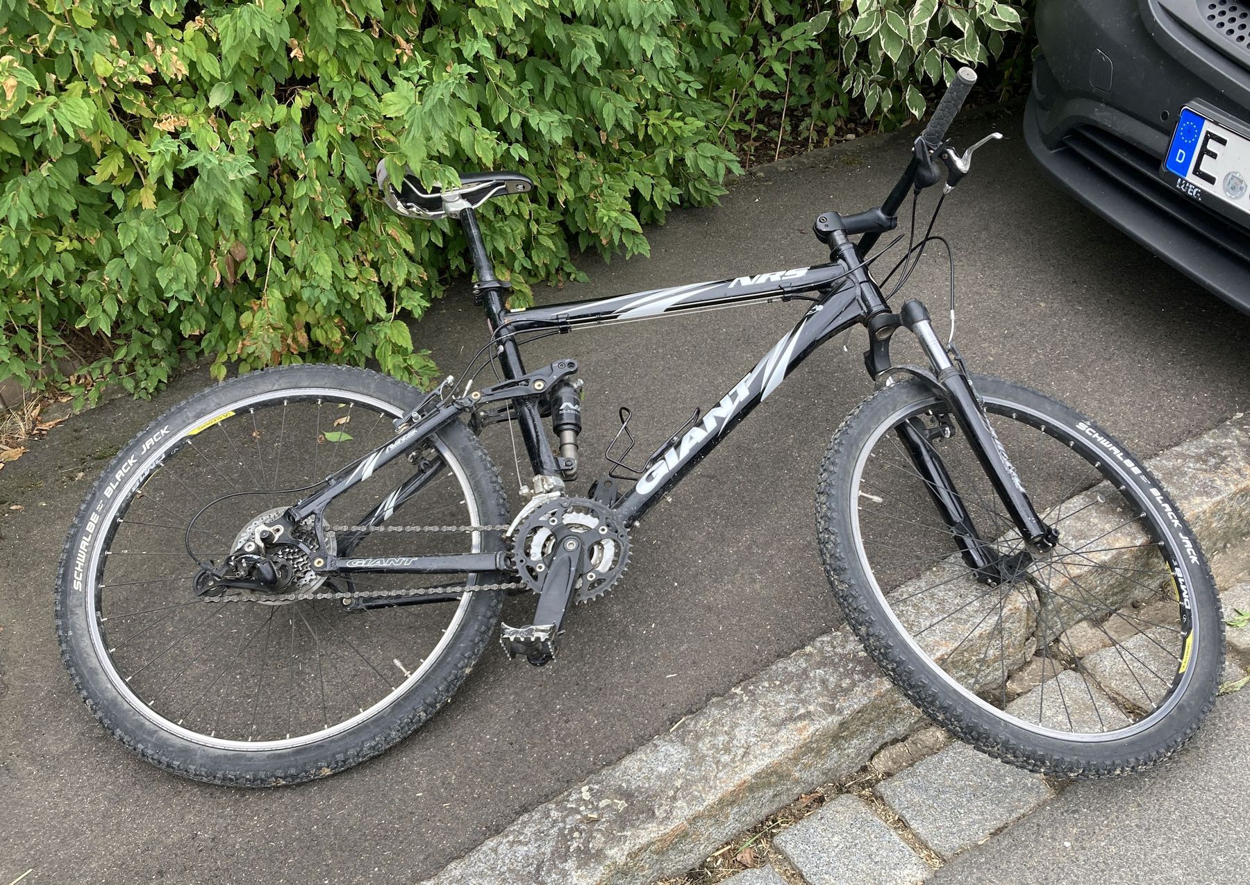 Das Mountainbike wurde an einem der Tatorte zurückgelassen Foto: Polizei