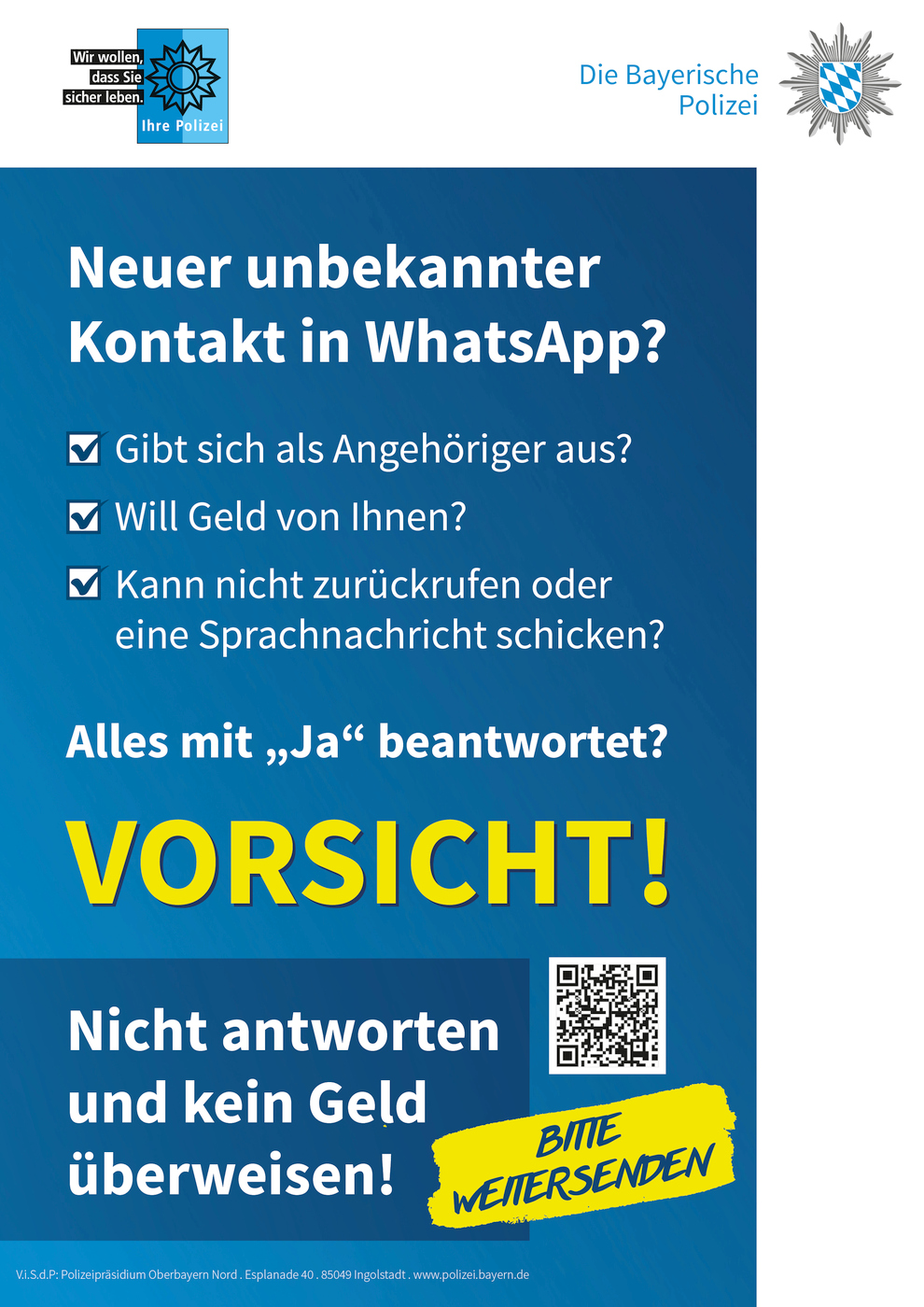 Warnung Whatsapp