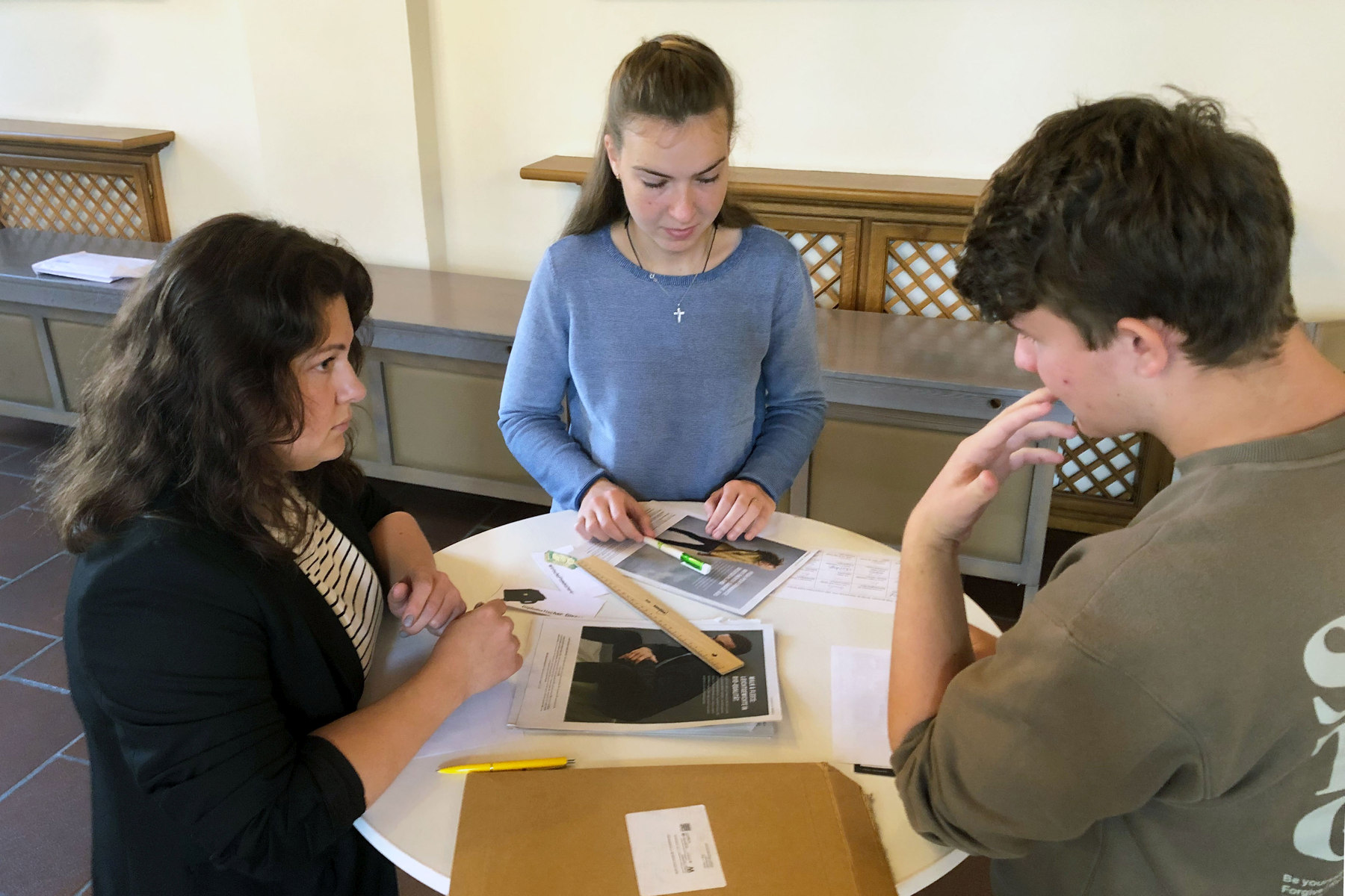 Teamfähigkeit war beimWelthandelsspiel ausschlaggebend Foto: Corinna Loewert, Stadt Amberg