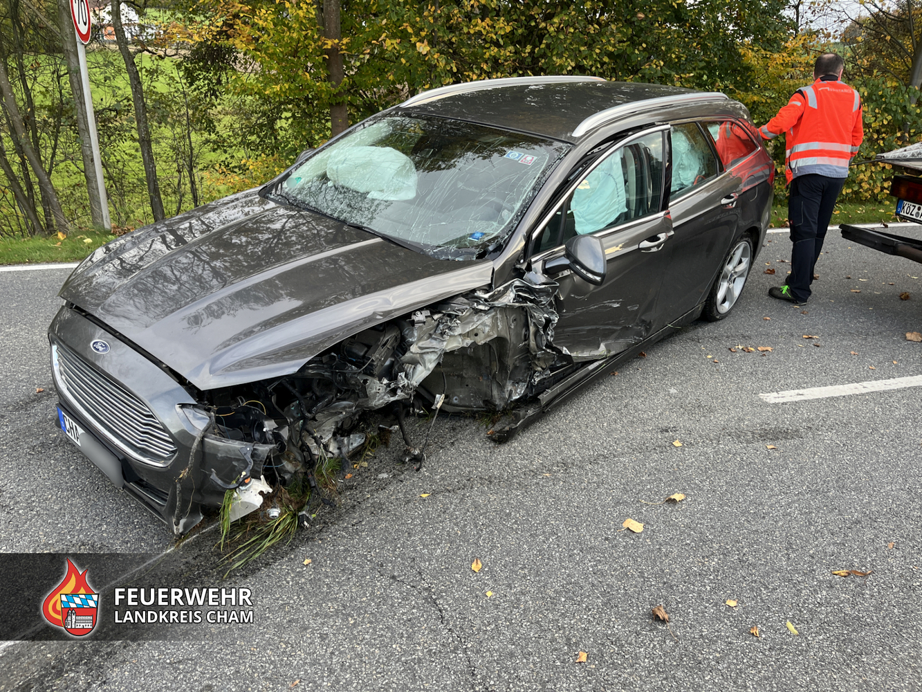 Schwerer Verkehrsunfall in Bad Kötzting