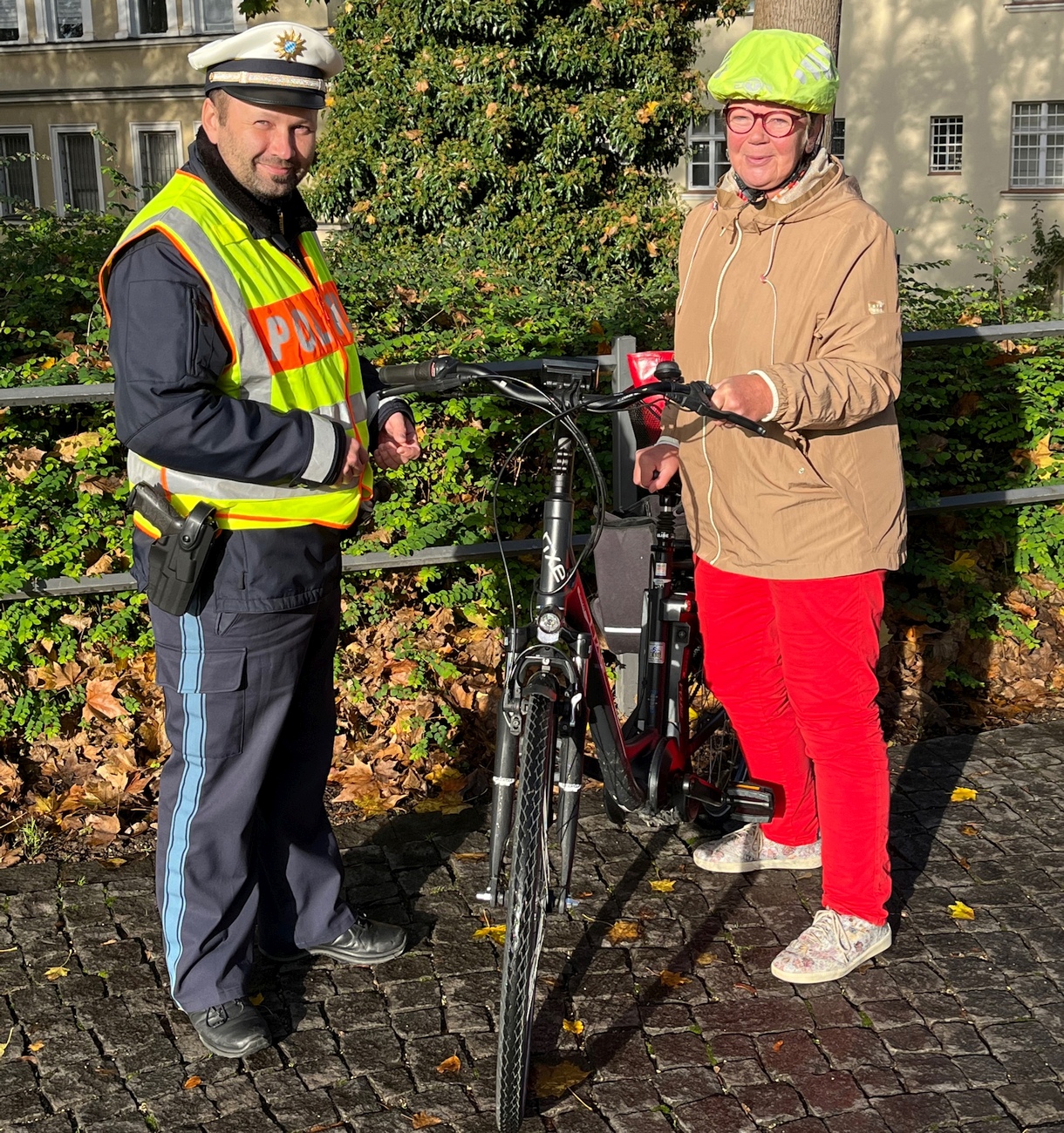 Fahrradaktion der Amberger Polizei