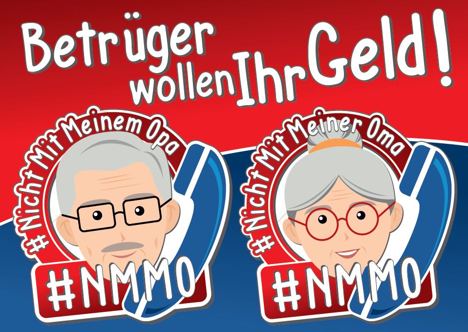 Kinder schützen Großeltern – Aktion #NMMO gegen Callcenter-Betrug startet in der Oberpfalz
