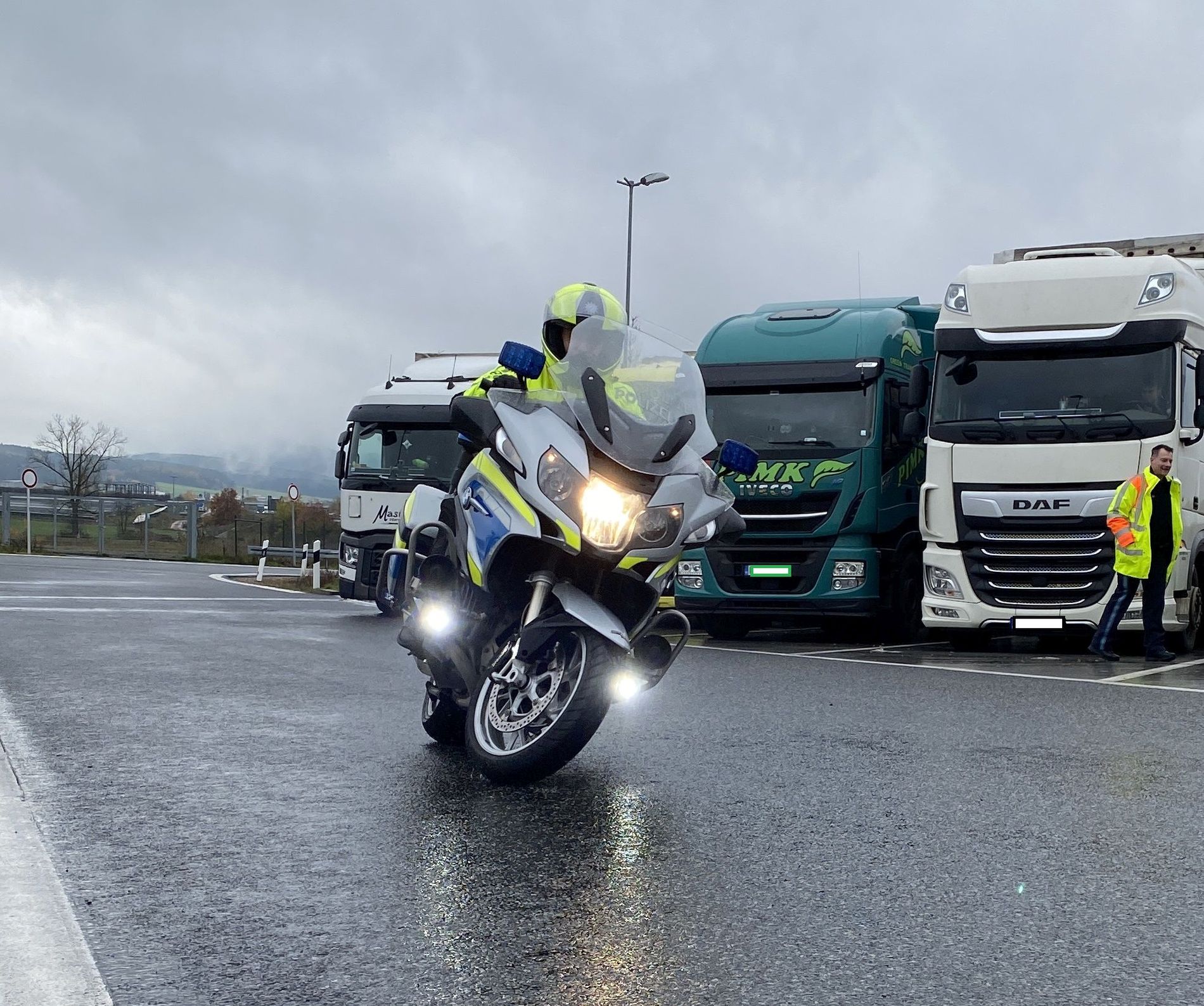 Motorradstreife Foto: VPI Amberg