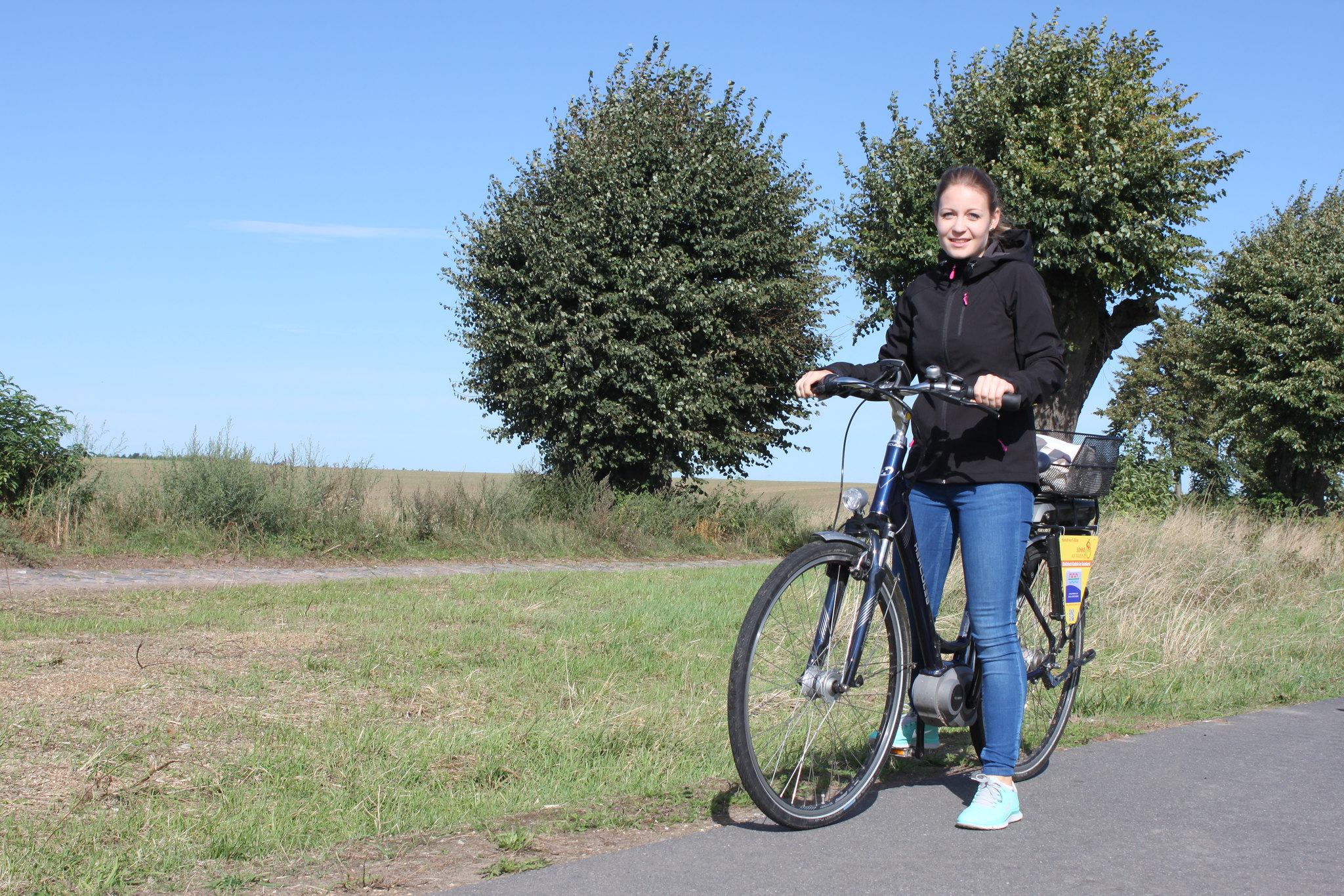 Symbolbild: Radfahrerin