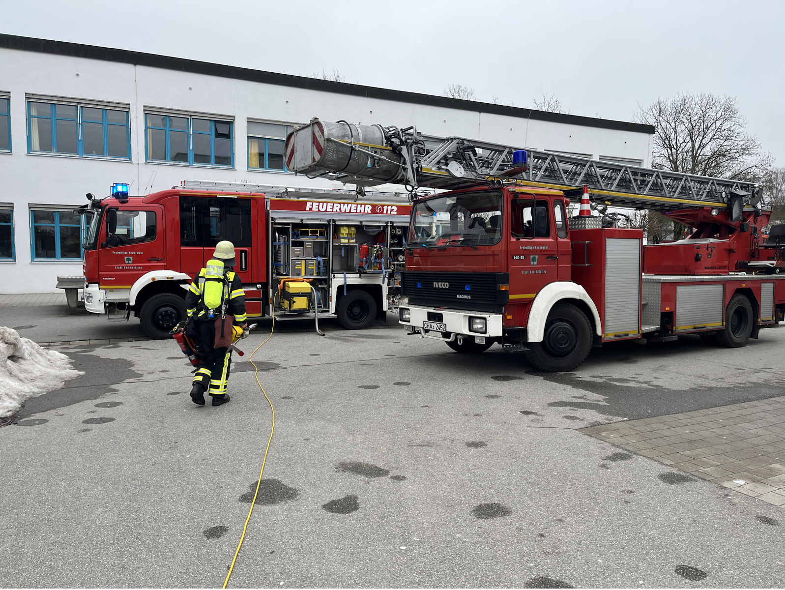 Brandeinsatz am Sonderpädagogischen Förderzentrum Bad Kötzting