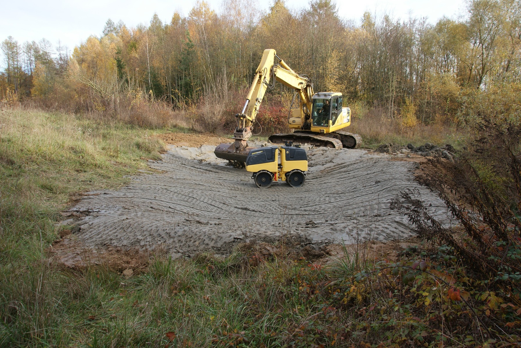 Bagger im Naturschutzgebiet
Hartmut Schmid