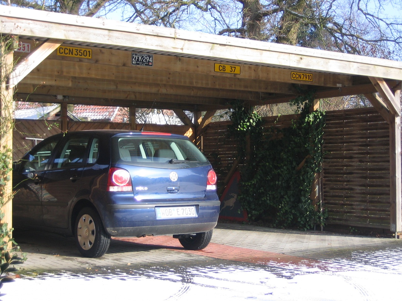 Symbolbild: Carport 