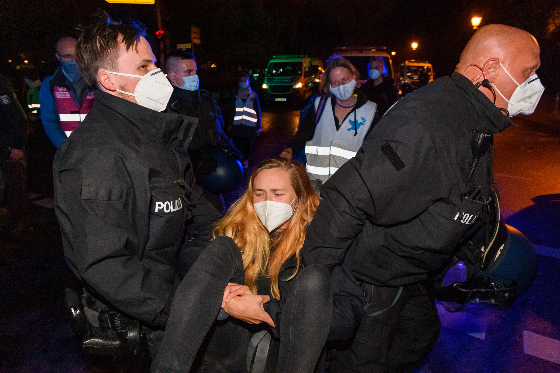 Protestaktionen in Regensburg