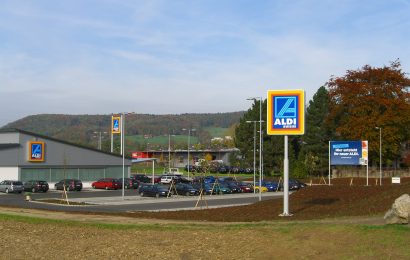 Unfallflucht am Aldi-Parkplatz