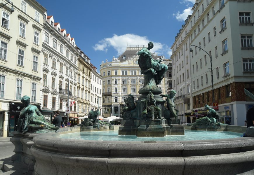 Brunnen am Bismarkplatz verunreinigt