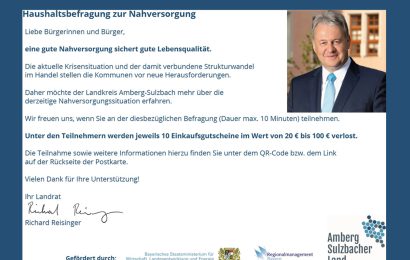 Update zur Nahversorgung im Amberg-Sulzbacher Land