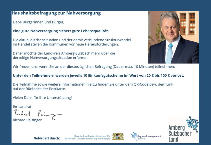 Update zur Nahversorgung im Amberg-Sulzbacher Land