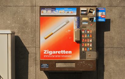 Aufgebrochener Zigarettenautomat aufgefunden