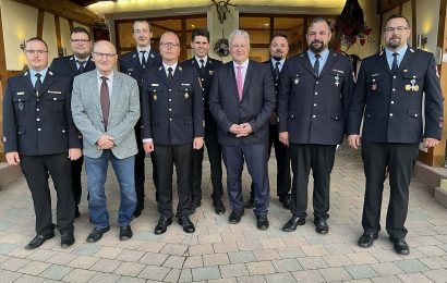 Ehrungen der Feuerwehrler aus dem Amberg-Sulzbacher Land