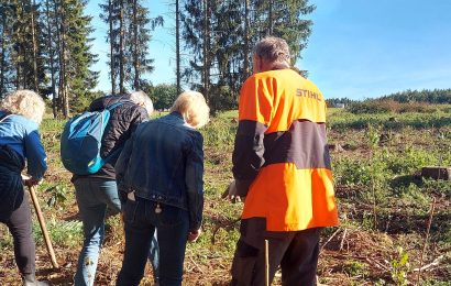 Mit Pflanzpartys gegen die Klimakrise