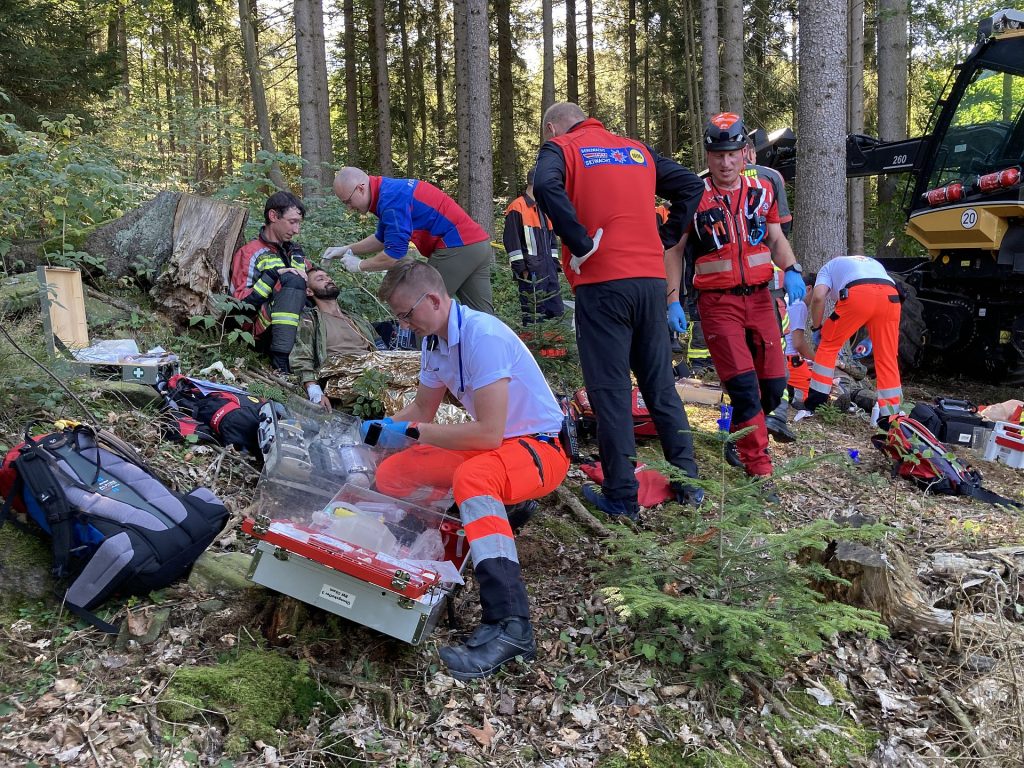 Einsatzfoto der Feuerwehr Quelle: Kreisbrandinspektion Cham