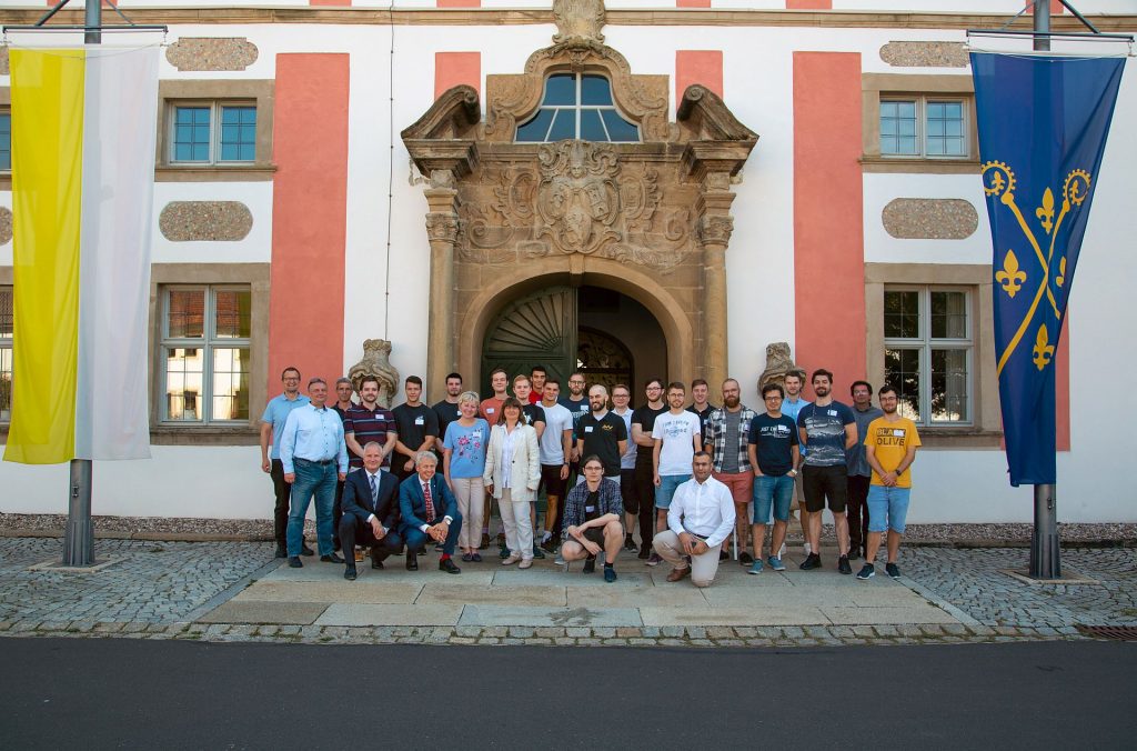 Teilnehmende, Referierende und Gäste der zweiten AI Summer School Foto: Ivanovska/OTH Amberg-Weiden