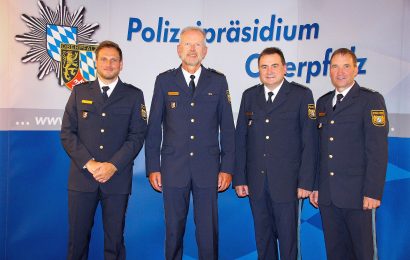 Amtswechsel bei der Polizeiinspektion Burglengenfeld