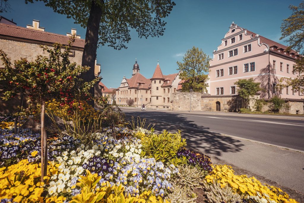 Am Tag des offenen Denkmals wird auch die Geschichte der Residenz der Wittelsbacher, dem Kurfürstlichen Schloss, erzählt. Foto © Michael Golinski, Stadt Amberg