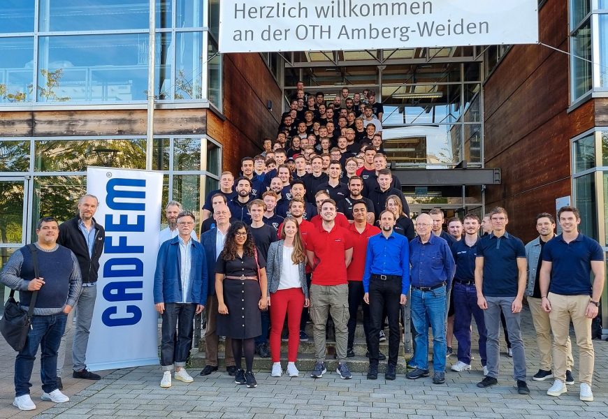 Student Teams beim CADFEM-Ansys-Workshop: Know-how für Digital Engineering