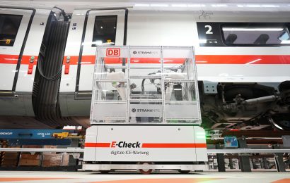 Digitale ICE-Wartung: Deutsche Bahn investiert 55 Millionen Euro in Roboter und künstliche Intelligenz