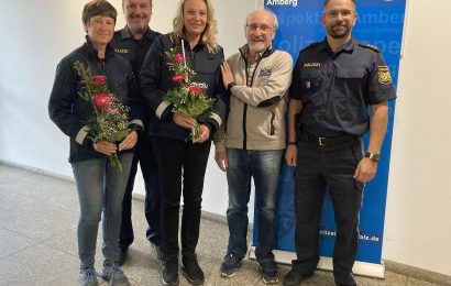 Blumensträuße für Erste-Hilfe nach Verkehrsunfall