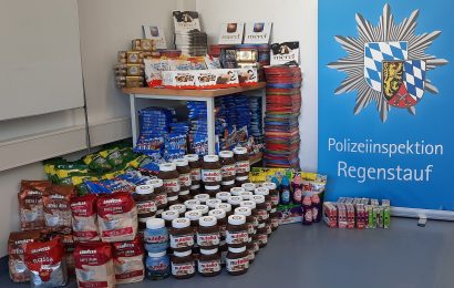 Festnahme von vier Ladendieben in Lappersdorf