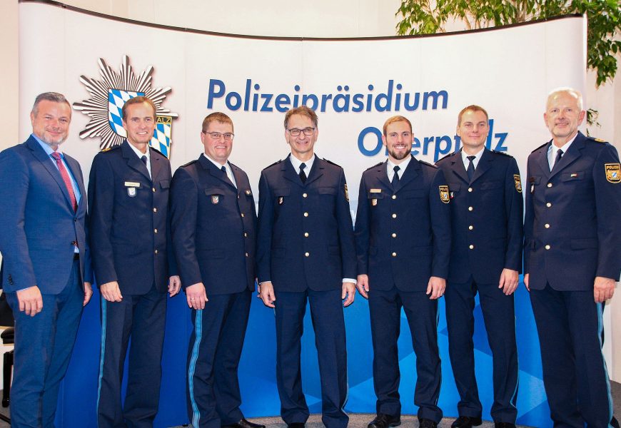 Amtswechsel bei der Polizeiinspektion Schwandorf