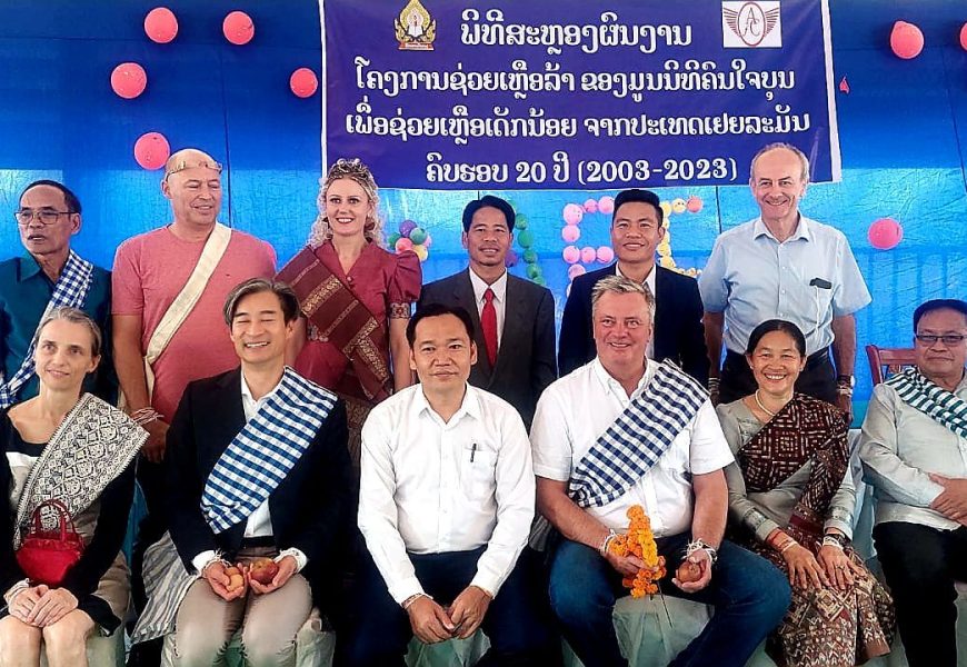 Stiftung Engel für Kinder feiert 20 Jahre des Engagements für Bildung in Laos