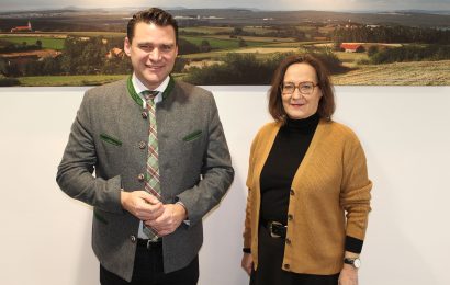 Christiane Zürn zum Antrittsbesuch bei Thomas Ebeling