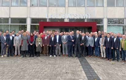 Oberpfälzer Polizeiführungskräfte zu Gast beim Landratsamt Neumarkt