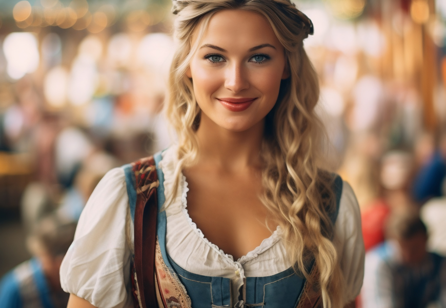 Aus Dirndl wird Drohung