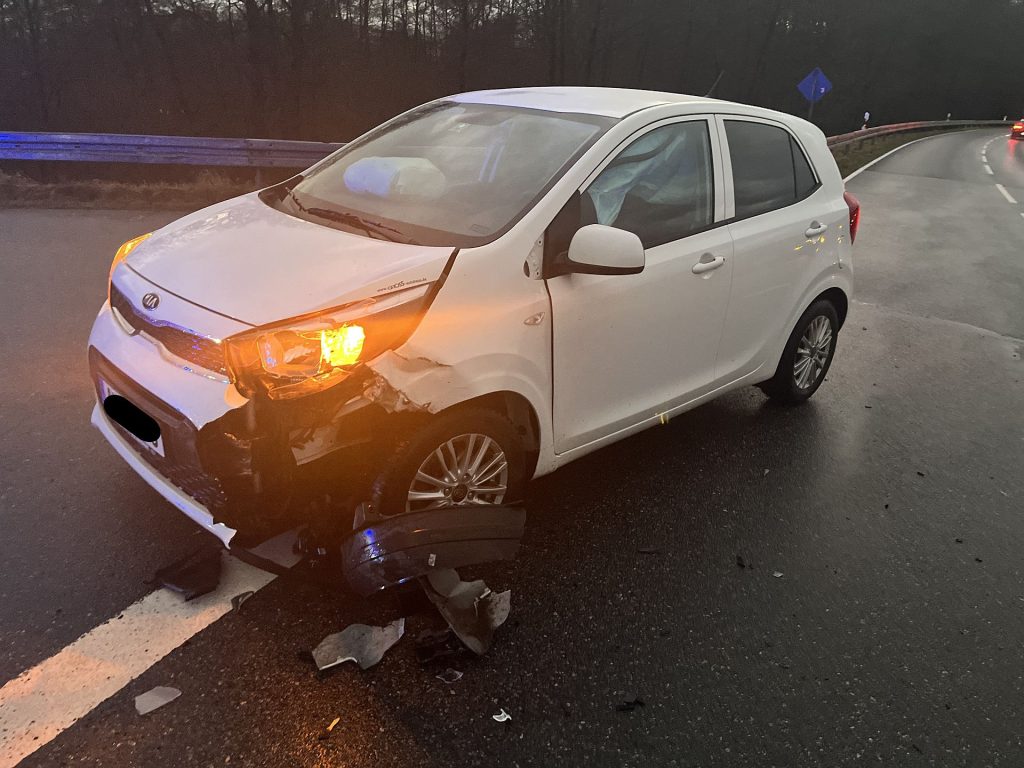 Bei dem Unfall wurde zum Glück niemand verletzt Quelle: PI Sulzbach-Rosenberg