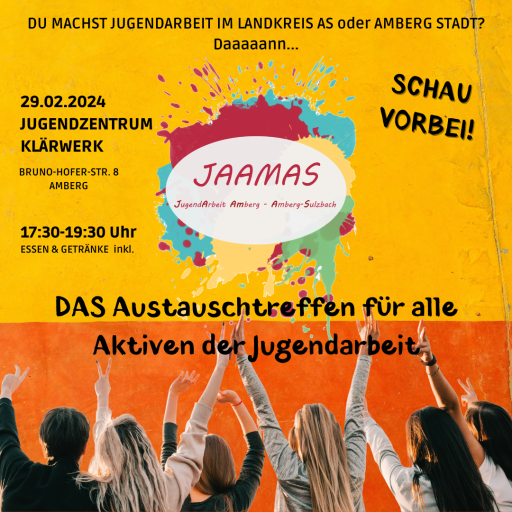 Poster JAAMAS Quelle: Landratsamt Amberg-Sulzbach