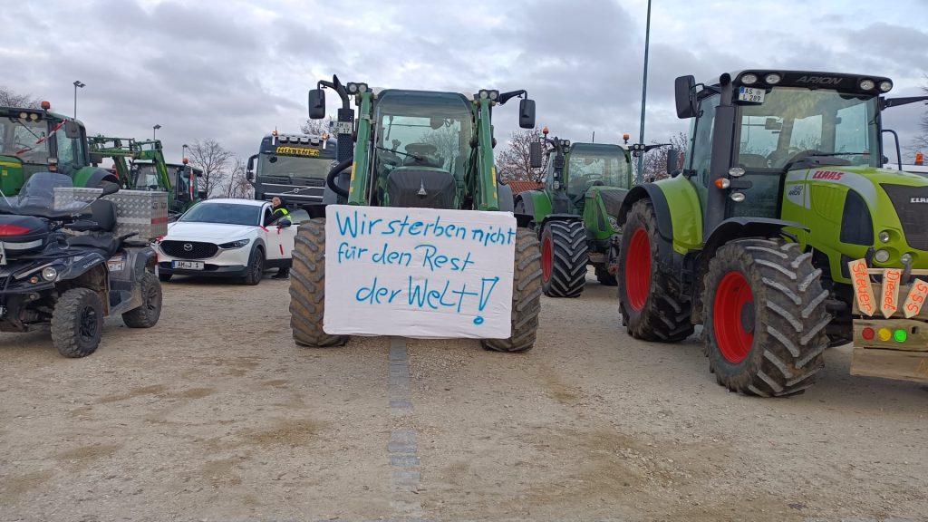 Bauernprotest in Amberg Foto: © Pressedienst Wagner