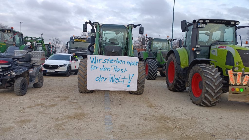 Bauernprotest in Amberg
Foto: © Pressedienst Wagner