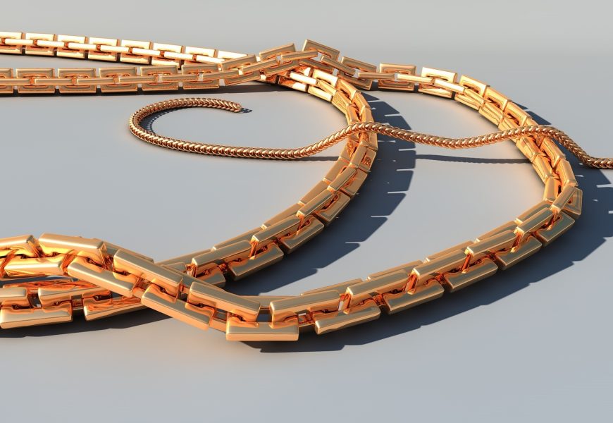 Goldkette geraubt